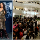 Rihanna, left, attends the launch of her first visual autobiography, “Rihanna” at Guggenheim Museum; inside the Guggenheim during the launch of Rihanna’s first Visual Autobiography, Rihanna, at Guggenheim Museum on October 11, 2019 in New York City.